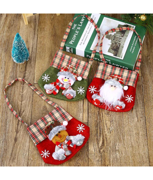 Chirstmas Gift Bag 3 Pcs Set Costume Accessories