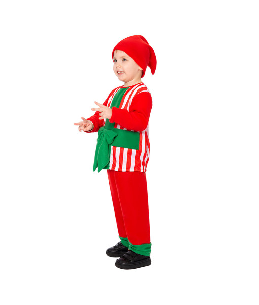 Kids Children Gift Box Red Outfit Chirstmas Costume