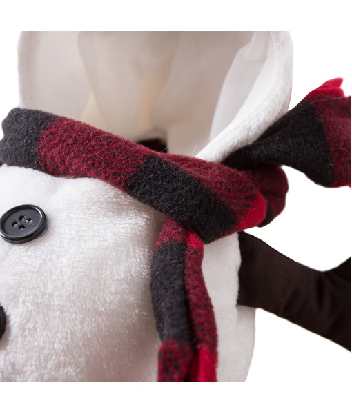 Pet Dog Funny Chirstmas Snowman Outfit Halloween Costume