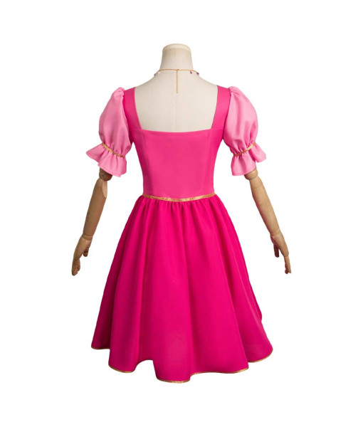 Women Pink Dress Fairy Princess Fantasy Halloween Stage Costume