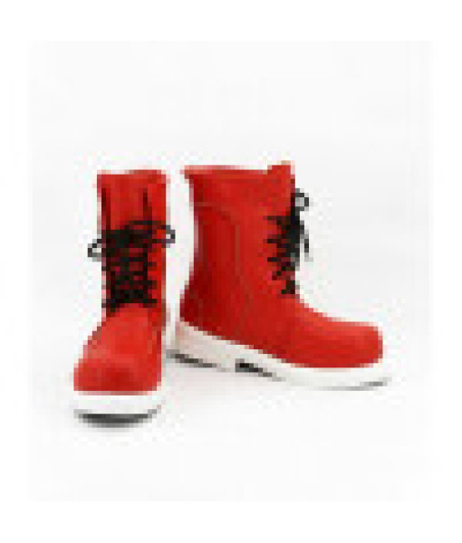 Men Red Boots Shoes Halloween Costume Accessories