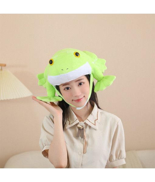 3D Frog Headgear Hat 