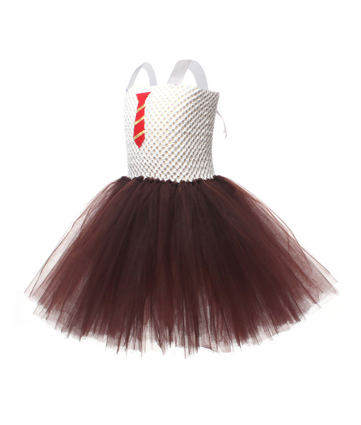 Kids Children Girl Red Tutu Skirt 2Pcs Set Halloween Costume