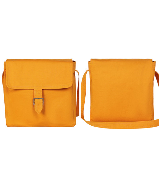 Yellow Strap One side Bag Hand Purse 