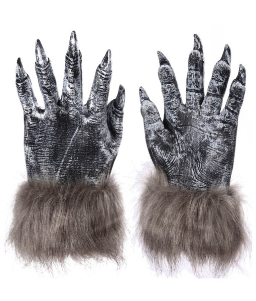 Adult Fur Claws Werewolf Role Play Halloween Costume Accessories