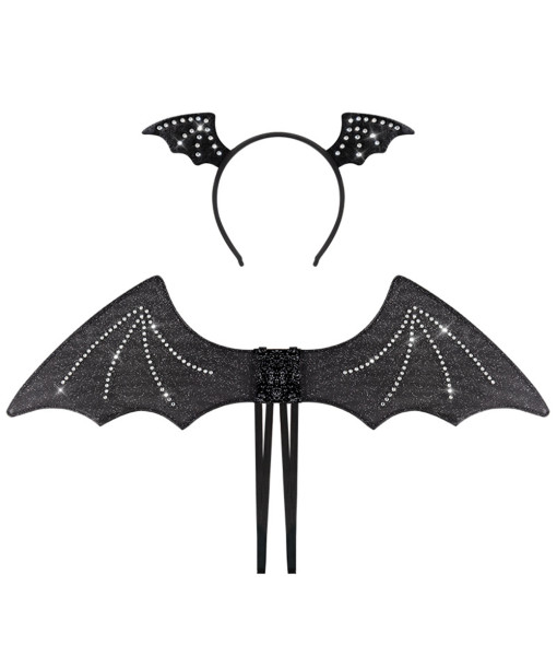 Bat Headband Wing Set Halloween Costume Accessories