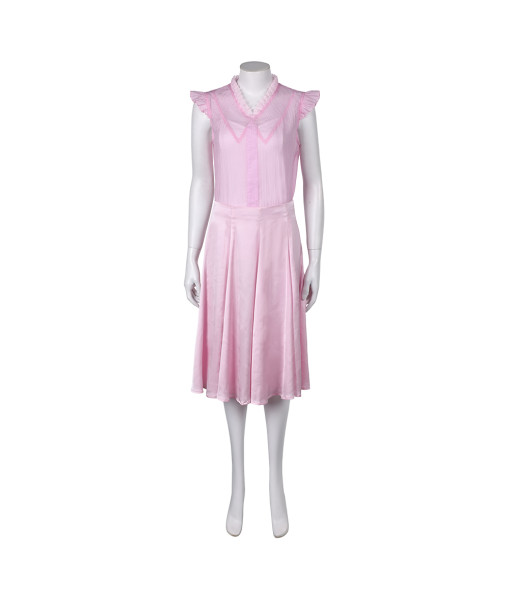 Women Pink 90s Dress Halloween Costume