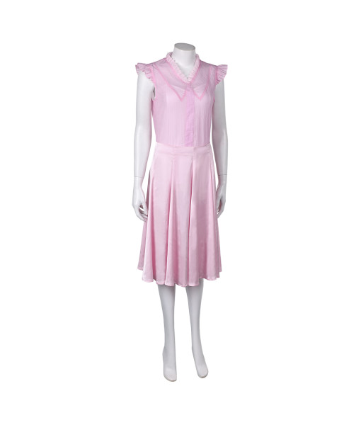 Women Pink 90s Dress Halloween Costume