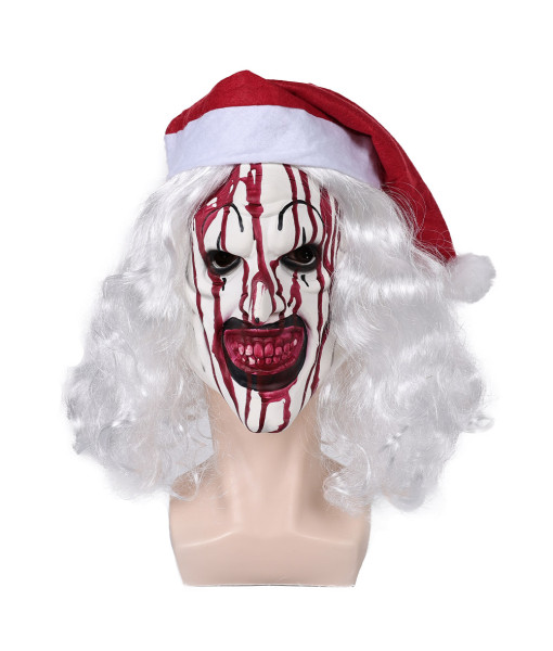 Horror Clown Mask Christmas Version Halloween Christmas Costume Accessories