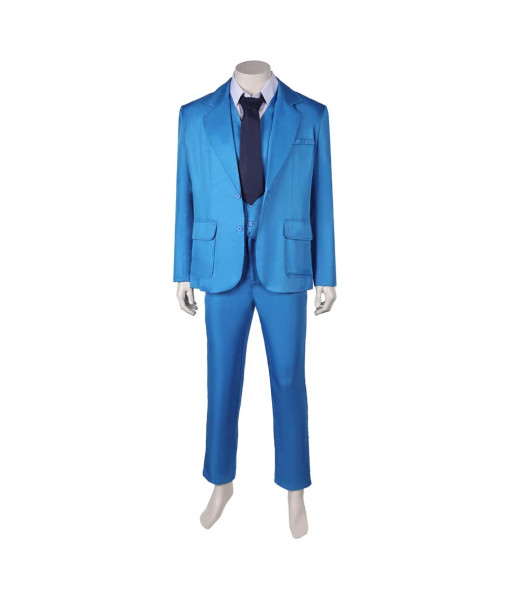 Men Blue Suit Fullset Uniform