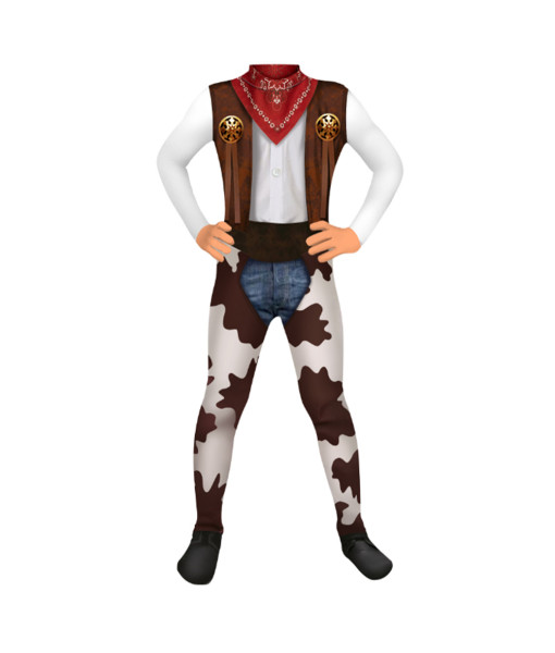 Western Cowboy Jumpsuit Halloween Costume