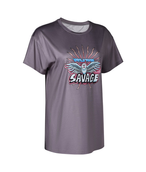 Teen Savage Pigeon Printed Shirt 