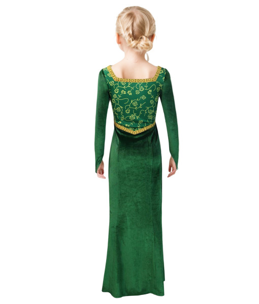 Princess Green Gown Girl Kids Halloween Costume