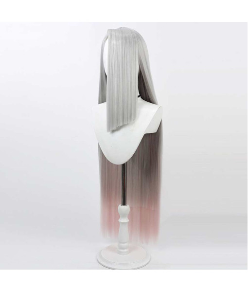 White Long Side Fringe Long Hair Halloween Costume Accessories