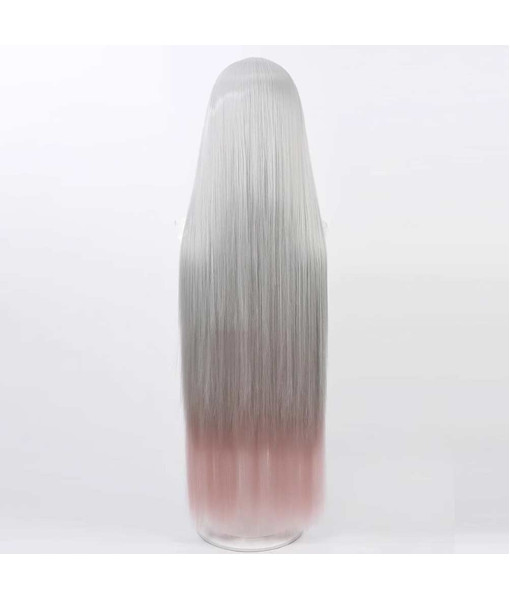 White Long Side Fringe Long Hair Halloween Costume Accessories