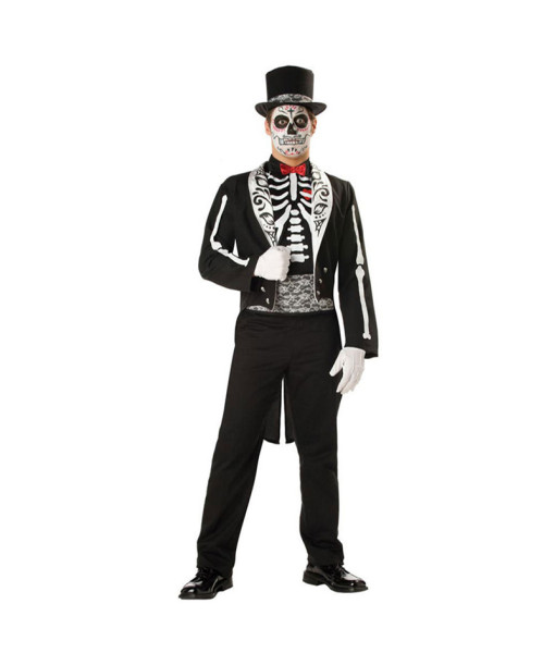 Couple Ghost Bride Bridegroom Day of the Dead Halloween Costume 