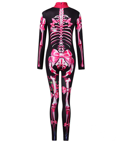 Kids Skeleton Suit 3D Printed Day of the Dead Halloween Costume