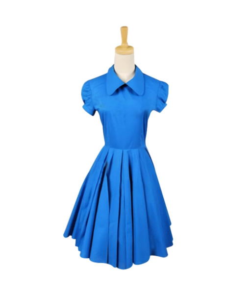 Wonderland Goldilocks Fairytales Blue Maid Dress Women Halloween Costume