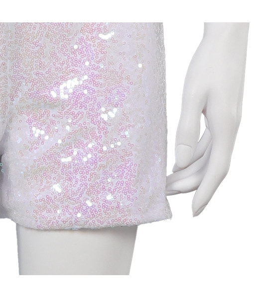 Women Gillter Party Dress Miss President Role Play Halloween Costume