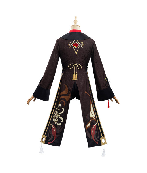 Genshin Impact HuTao Outfit Halloween Carnival Suit Cosplay Costume