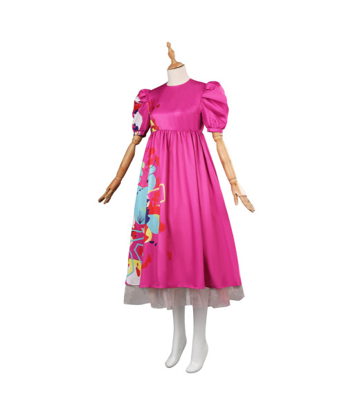 Weird Doll  2023 Doll Movie Pink Dress Cosplay Costume