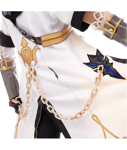 Game Genshin Impact Albedo Outfit Halloween Carnival Costume Cosplay Costume