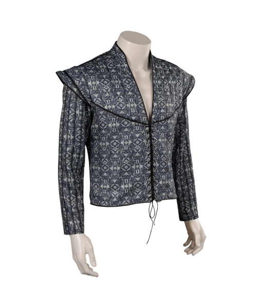 Men Medieval Patterned Exquisite Shirt Halloween Costume