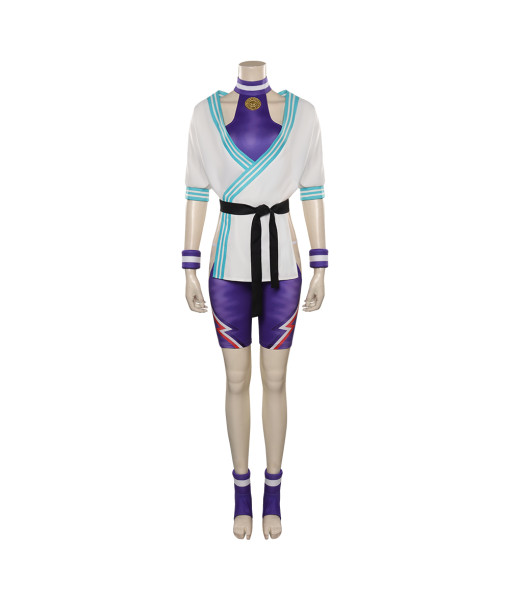 Manon Street Fighter Outfits Halloween Cosplay Costume