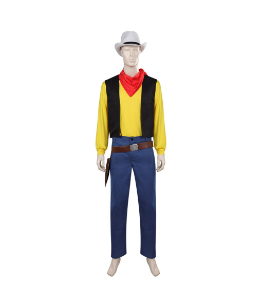 Lucky Luke Joannie American Cowboy Halloween Cosplay Costume