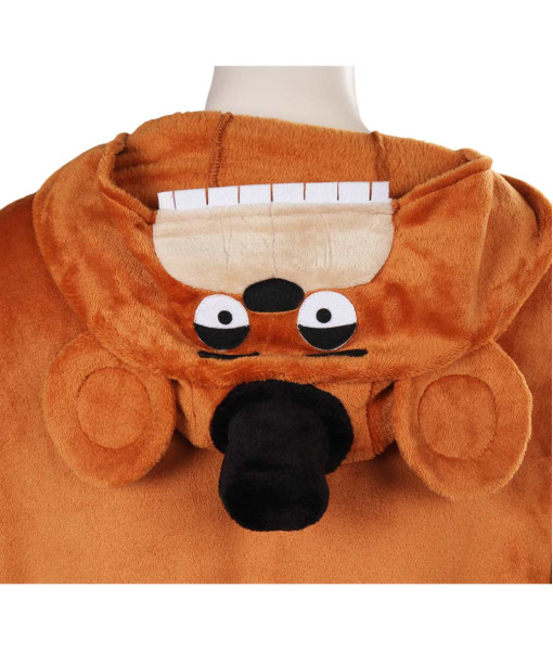 Adult Brown Bear Pajamas Animal Onesie Halloween Costume