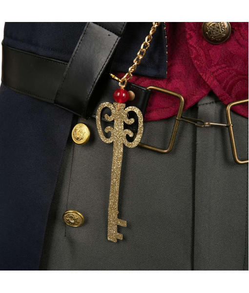 Men Steampunk Uniform Luxury Set Halloween Costume
