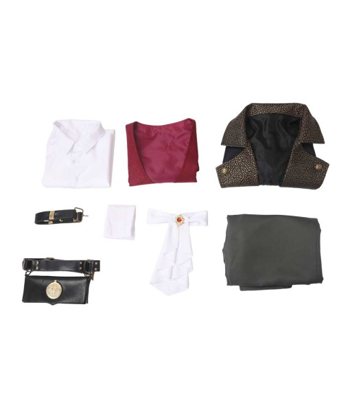 Men Steampunk Uniform Luxury Set Halloween Costume
