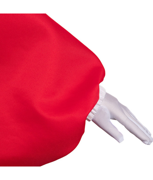 Men Red Jumpsuit Halloween Stage Costume