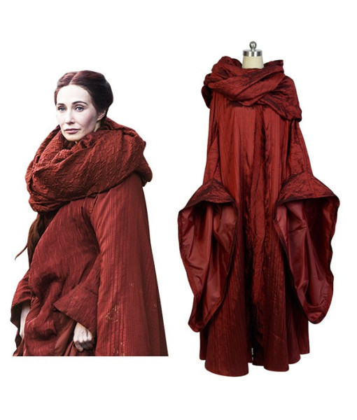 Melisandre GoT Game of Thrones The Red Woman Outfit Cosplay Costume