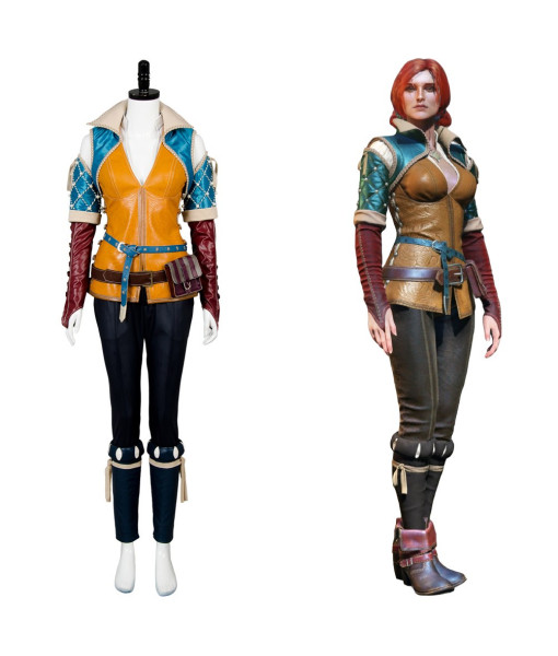 Triss The Witcher 3 Wild Hunt Outfit Cosplay Costume