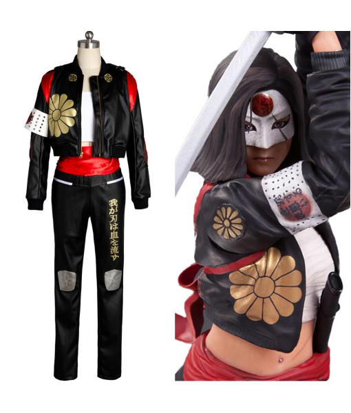 Katana DC Suicide Squad Outfit Cosplay Costume