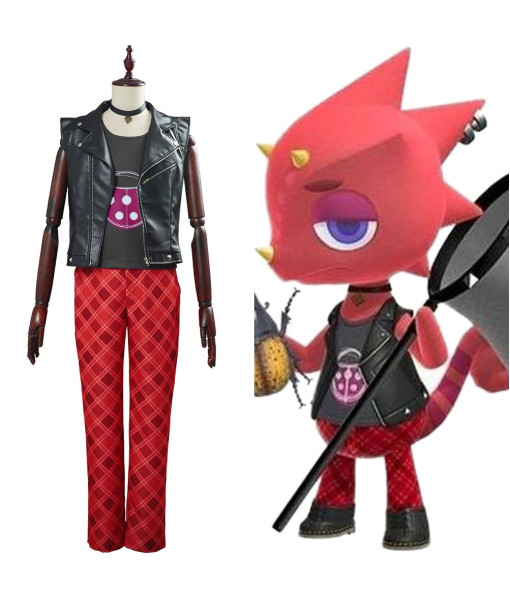 Flick Animal Crossing Flick Adult Halloween Carnival Suit Outfit Cosplay Costume