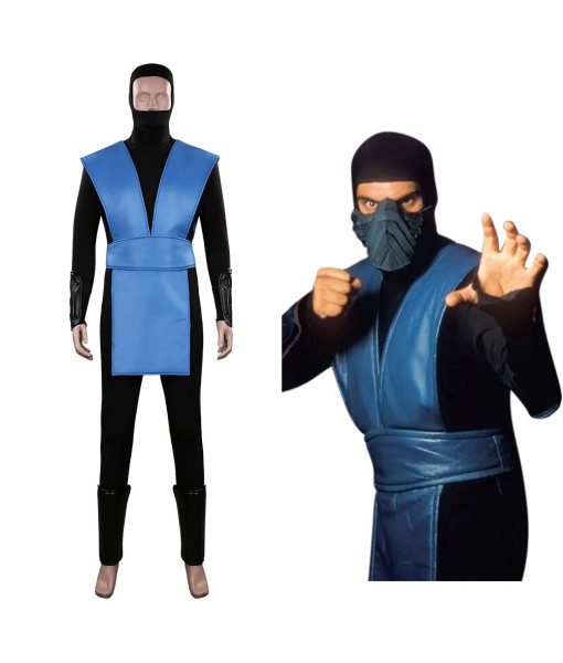 Sub Zero Kuai Liang/Bi Han Mortal Kombat Outfit Halloween Carnival Suit Cosplay Costume