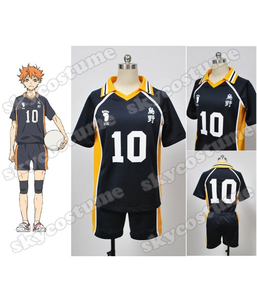 Haikyū!! Shōyō Hinata Printed Volleyball Jersey Anime Cosplay Costume from Haikyū!!