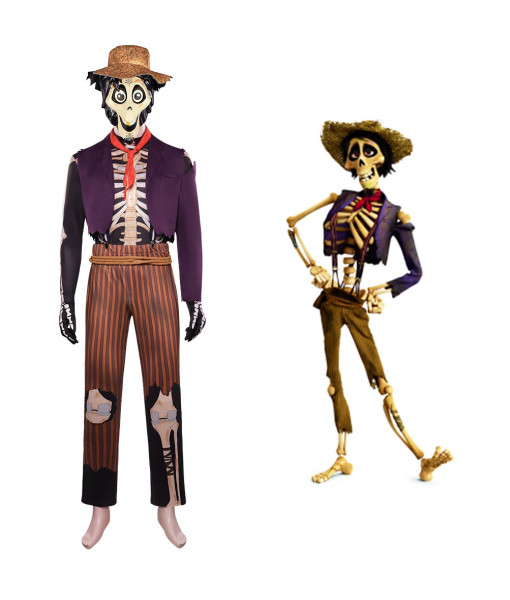 Hector Rivera CoCo Outfits Halloween Cosplay Costume