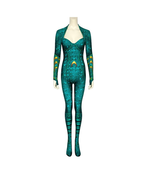 Mera Aquaman Jumpsuit Outfits Halloween Cosplay Costume