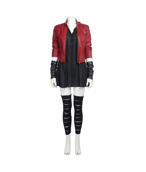 Scarlet Witch Age of Ultron Outfits Halloween Cosplay Costume