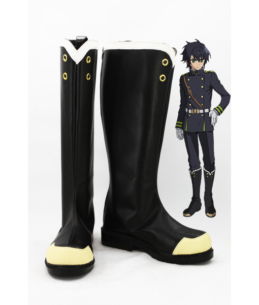 Seraph of the End Yūichirō Hyakuya Cosplay Boots Costume from Seraph of the End