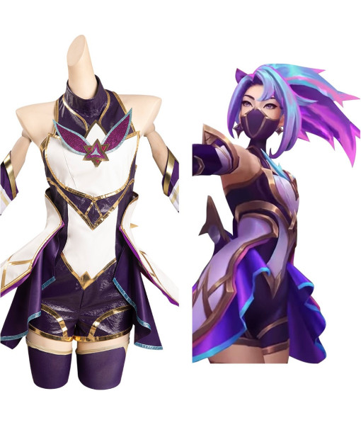 Star Guardian-Akali League of Legends Outfits Halloween Cosplay Costume