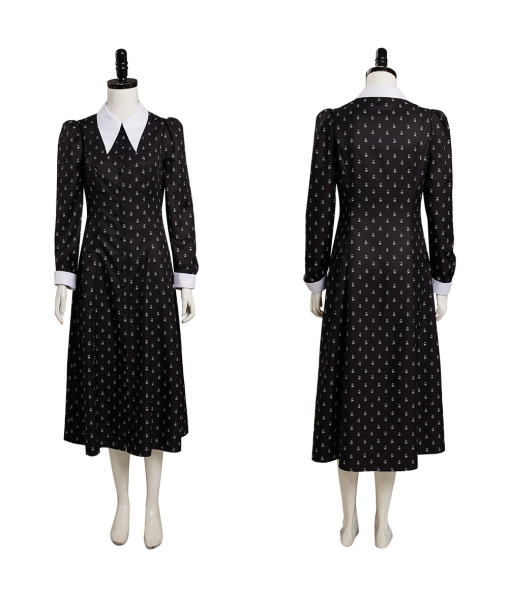 Wednesday The Addams Family Dress Outfits Halloween Cosplay Costume
