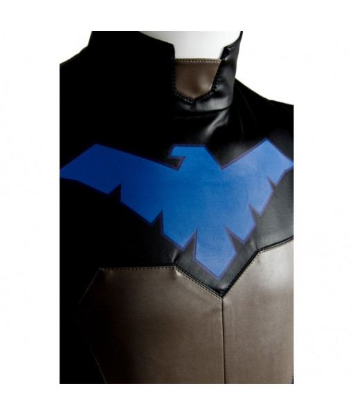 Nightwing Young Justice S2 Uniform Jumpsuit Cosplay Costume