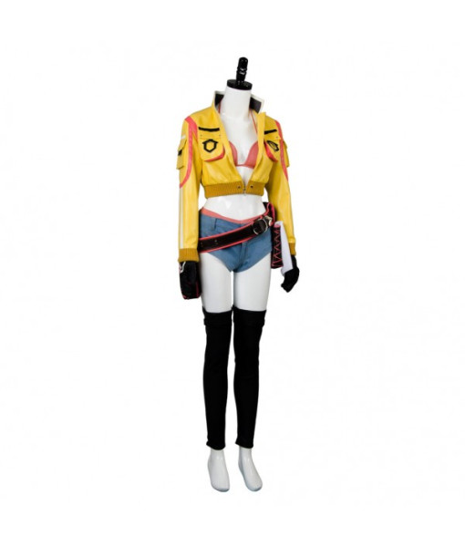 Aurum Gas Final Fantasy XV FF15 Cindy Station Service Uniform Cosplay Costume