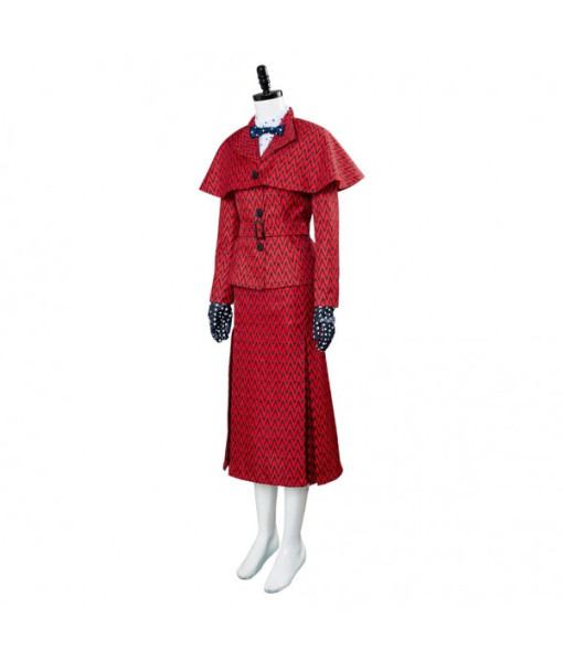Mary Poppins Mary Poppins and Bert 2018 Flim Julie Andrews Cosplay Costume