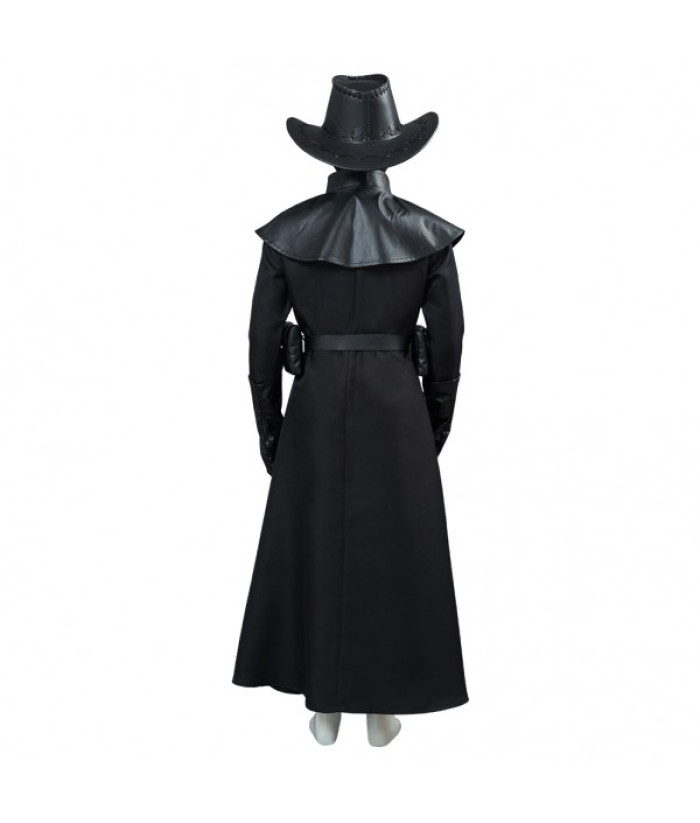 Plague Doctor Halloween Carnival Suit Outfit for Kids Children Cosplay Costume Skycostume