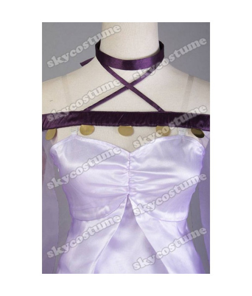 Fate Grand Order Caster Lily Medea Cosplay Costume Outfit Uniform Dress Gown Set
